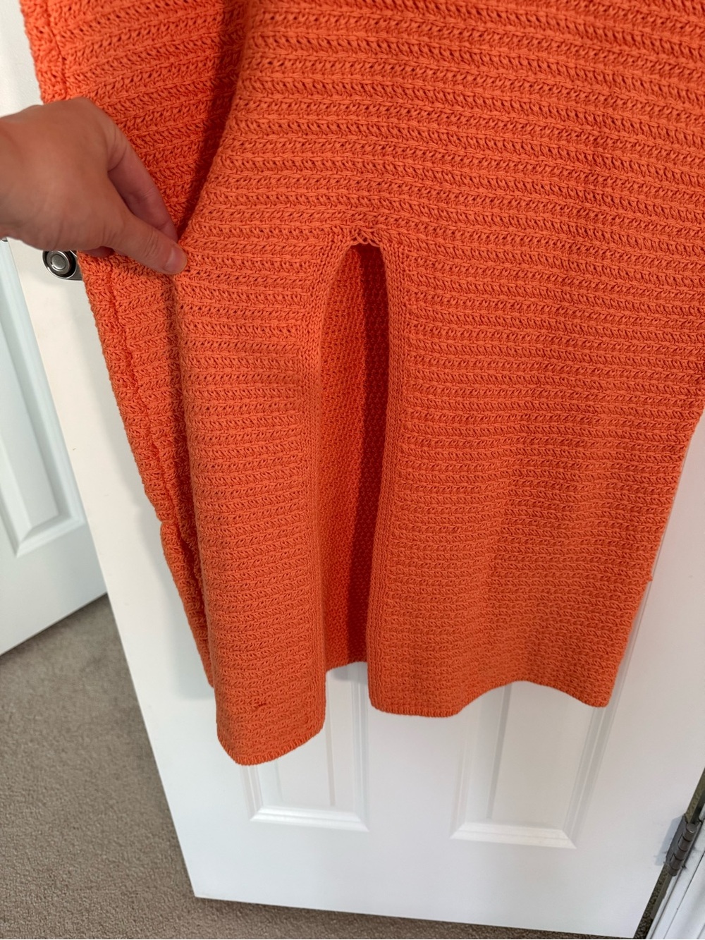 NWT 12th Tribe Crochet Cutout Maxi Dress - Picture 7 of 9
